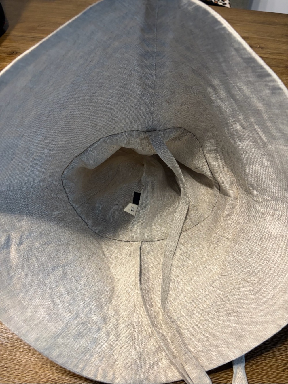 Small Lot linen hat - Picture 8 of 9